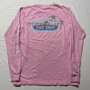 Ron Jon Surf Shop T-Shirt Men’s Medium Pink Surfboard Art Florida Beach Surfer - Picture 1 of 9