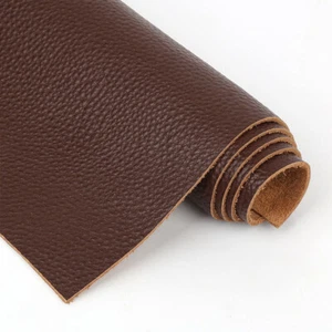 20x30cm Vintage Genuine Raw Cowhide Sheet Soft Leather Fabric DIY Sofa Bag Craft - Picture 1 of 21