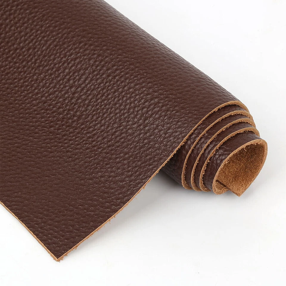 20x30cm Vintage Genuine Raw Cowhide Sheet Soft Leather Fabric DIY Sofa Bag Craft - Image 1 of 4