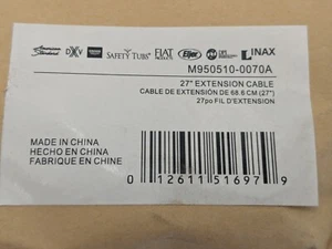 American Standard M950510-0070A 27" Verlängerungskabel ** 10er SET ** - Bild 1 von 4