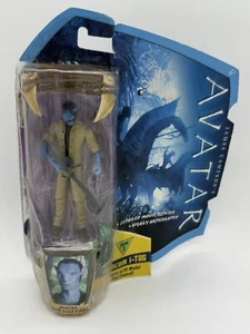 Mattel Avatar 2009 Movie AVATAR JAKE SULLY RDA Outfit Basic 4" Figura RARA - Foto 1 di 2