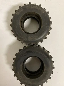 Rare Associated Rr Tires for RC10 Vintage Jelly Bean Wheels. From 1985 Catalog - Picture 1 of 2