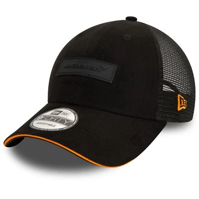 New Era 9Forty Mesh Snapback Cap - SUEDE McLaren noir - Photo 1/4