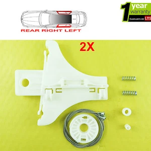 2X VW PASSAT WINDOW REGULATOR REPAIR KIT  REAR RIGHT AND LEFT  - Picture 1 of 1