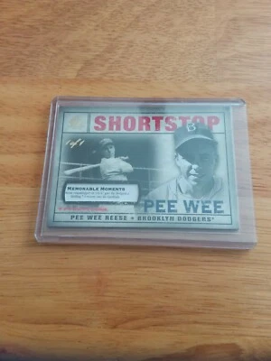 2008 Per Wee Reese So Legendary Cuts 1/1 1of1 RARE !!!! - Image 1 of 4