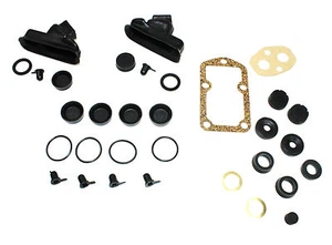 CAR SET OF BRAKE CYLINDER RUBBERS FOR THE MORRIS COWLEY 1200 & 1500 1954 - 1958 - Imagen 1 de 1
