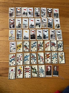 Antique Flags of All Nations (47) Wills Cigarettes Trading Card Lot - Picture 1 of 14