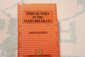 Who is Who in Mahabharata by Subash Mazumdar 1990 paperback edition - Picture 1 of 5