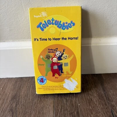 Teletubbies~It’s Time to Hear The Horns! (VHS-2004) Ultra Rare Promo Tape~VHTF! - Image 1 of 3