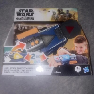 Star Wars the Mandalorian Dual Attack Gauntlet Blaster - Image 1 of 4