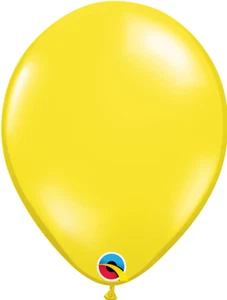 11" Citrine Yellow Latex Balloons - Qualatex Party Supplies - 100ct - Picture 1 of 1