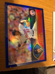 2003 Topps Chrome Refractor Javier Vazquez Expos 111/699 - Picture 1 of 1