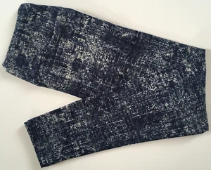 Girls S/M LuLaRoe ~ NAVY BLUE PATTERN ~ Leggings KIDS SIZE 2-8 - Picture 1 of 4