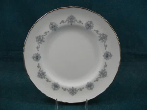 Royal Worcester blau Medaillon Muster Salatteller - Bild 1 von 3