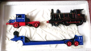 Matchbox YS-16 Pickfords Scammell 100 Ton Truck Trailer & Locomotive Load NEW - Picture 1 of 10