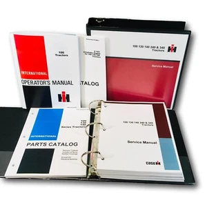 Farmall International 100 Tractor Service Parts Operators Manual Set Repair Shop - Picture 1 of 22
