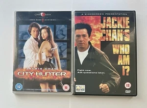 Who Am I?  + City Hunter DVD, Jackie Chan Lot,  Martial Arts, Region 2 - Picture 1 of 3