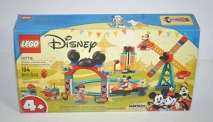 LEGO Disney N: 10778 Mickey, Minnie and Goofy's Fairground Fun in Box - Picture 1 of 3