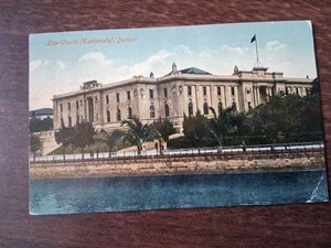 Law Courts Esplanade Durban Postcard Posted 1918 - Picture 1 of 3