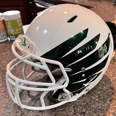 Casco de fútbol americano tamaño completo Like Oregon Ducks personalizado Riddell Speed Foto 1 de 4