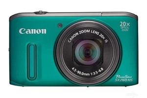 Canon PowerShot SX260 HS 12.1 MP 20x Optical zoom Digital Camera English - Picture 1 of 18