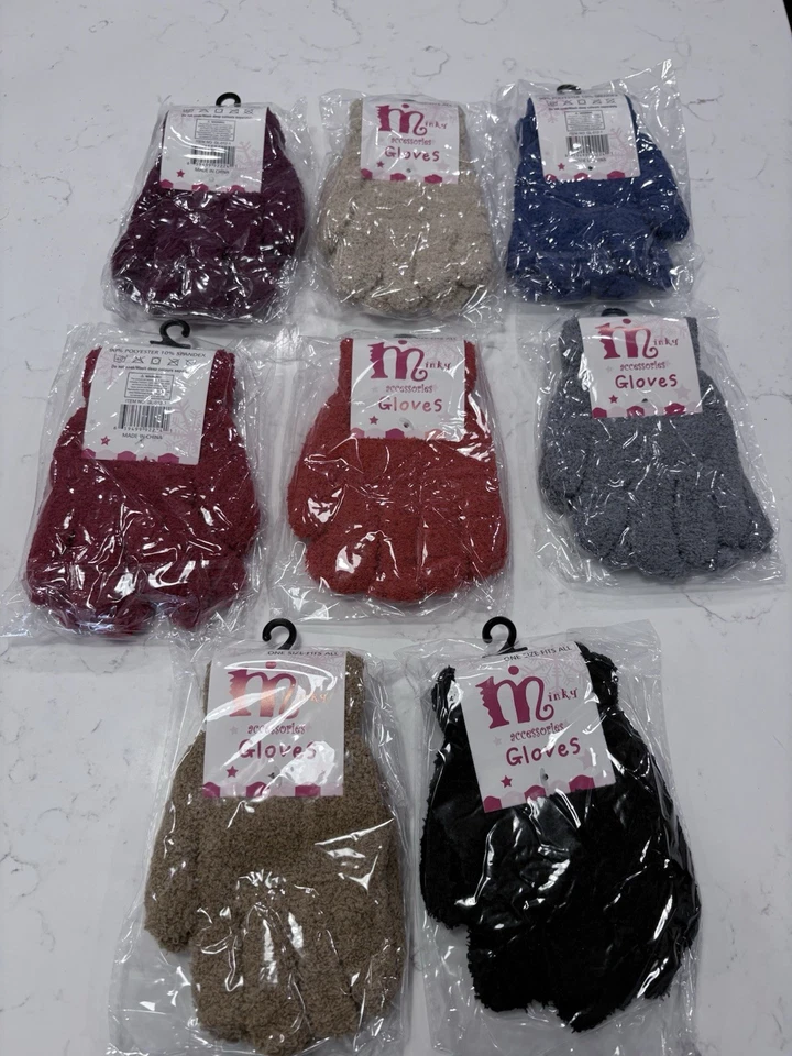 Guantes Minky's para mujer nuevos con etiquetas Foto 1 de 4