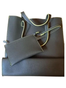 REMEMBER Sac à anses Vert Grande Femme avec Portefeuille - Photo 1/5