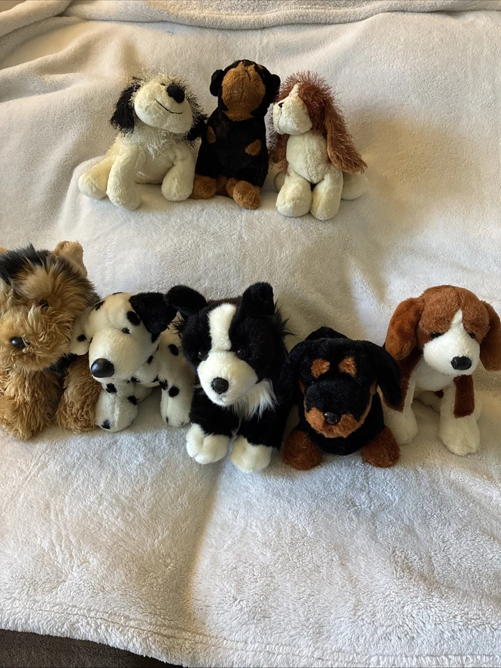Lote de 8 perros Webkinz. Sin etiquetas Foto 1 de 1