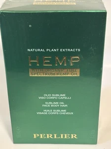 Perlier Organic Hemp Oil for Face Body & Hair 3.2 fl oz - Brand NEW! - Picture 1 of 7