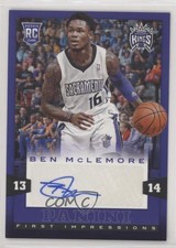 2013-14 Panini First Impressions Auto Ben McLemore #9 Rookie Auto RC