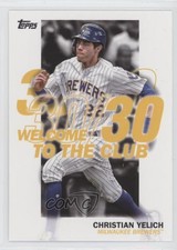 2023 Topps Series 1 Welcome to the Club Christian Yelich #WC-18