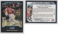 2004 Bowman Draft Aflac All-American Chrome X-Fractor /125 John Drennen #AFL2
