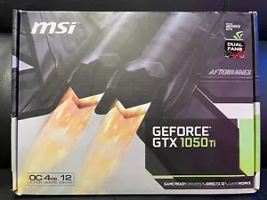 MSI NVIDIA GeForce GTX 1050 Ti 4GB GDDR5 Graphics Card - Picture 1 of 2