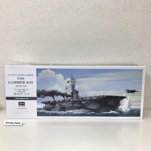 CVE-73 Model kit Z27 Hasegawa 1/350 U.S. Navy Escort Carrier USS Gambier Bay - Picture 1 of 9