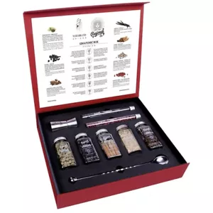 Gin Tonic Premium Set Regalo di Cocktail Botaniche e Spezie - Foto 1 di 5