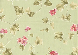 5 Yds Waverly Stoff Efeu Wirbel Baumwolle Gardine Polsterung - Bild 1 von 2