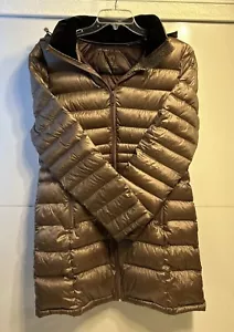 Andrew Marc Women's Beige Packable Lightweight Premium Down Puffer Jacket Large - Picture 1 of 10