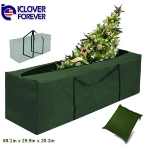 Bolsa grande de almacenamiento para árbol de Navidad ropa edredón manta organizador llevar antipolvo - Imagen 1 de 7