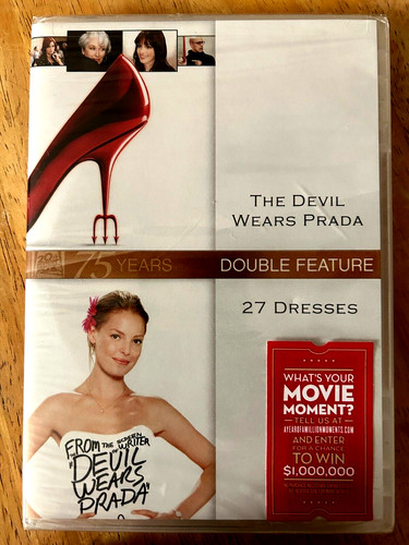 The Devil Wears Prada (2006) 27 Dresses (2008) (DVD 2010) (NEW)