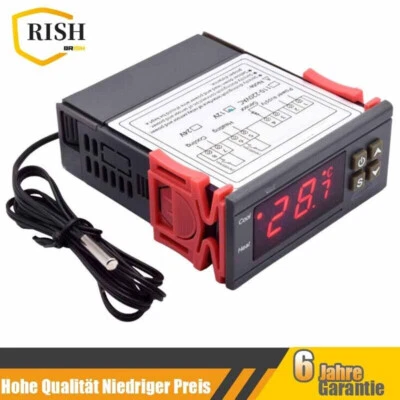 MARKENLOS Temperaturregler STC-1000 Digital LCD Anzeige Thermostat Temperatur Regler DE