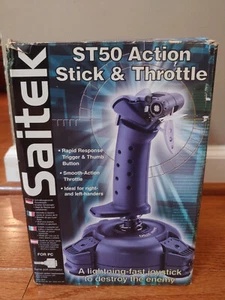 Joystick de acción y acelerador Saitek ST50 para PC - Imagen 1 de 10