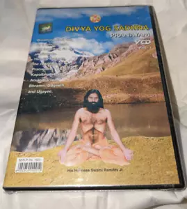 Divya Yog Sadhna : Pranayam YOGA Swami Ramdev VCD SET - NEW SEALED - Picture 1 of 2