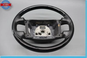 03-10 Bentley Continental GT Flying Spur GTC Driver Steering Wheel Black Oem - Picture 1 of 18