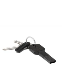 KI-BL-L - BLUELOUNGE KII - LIGHTNING/USB KEYCHAIN CHARGER, BLACK- BNIB.  - Picture 1 of 3