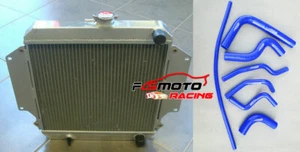 Radiador + Manguera AZUL Para Suzuki Sierra SJ410 SJ413 Samurai 1.0 1.3 G13A 1981-2004 - Imagen 1 de 11