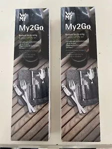 WMF To-Go Besteck My2Go BesteckSet 8 tlg Outdoor Reisebesteck, Campingbesteck - Bild 1 von 2