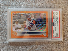 2022 Topps Chrome Pete Alonso Orange Wave Refractor PSA 9 Mint NY Mets 22/25