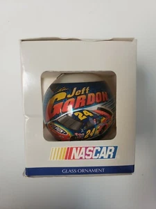 Nascar Christmas Glass Ornament #24 Jeff Gordan Race Car  - Picture 1 of 10