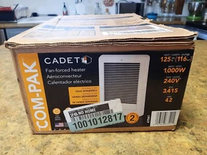 Cadet Wall Heater 1000w COM PAK NEW Electric - Picture 1 of 6