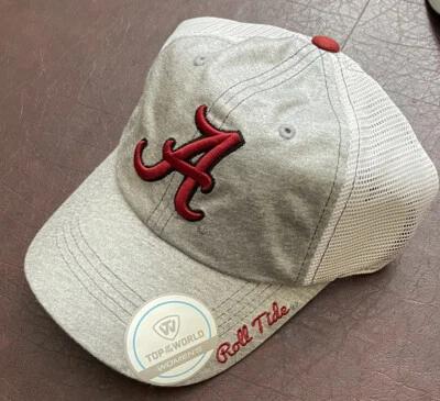 Mujer Alabama Crimson Tide Top of the World Camionero Snapback Sombrero Nuevo con Etiquetas Foto 1 de 2